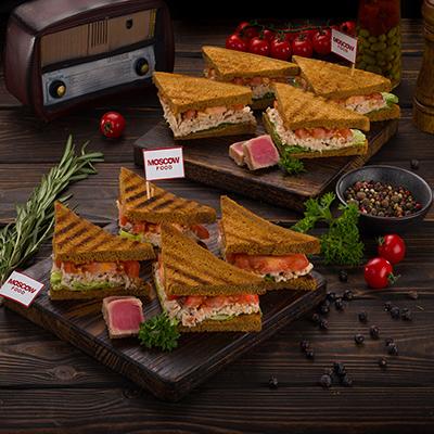 Сэндвич с тунцом | Сэндвичи и круассаны | MOSCOW FOOD - доставка вкусных блюд